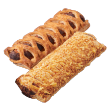 Beemster kaasbroodje of ham-kaas broodje